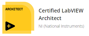Certified LabVIEW Architect Certified LabVIEW Architect